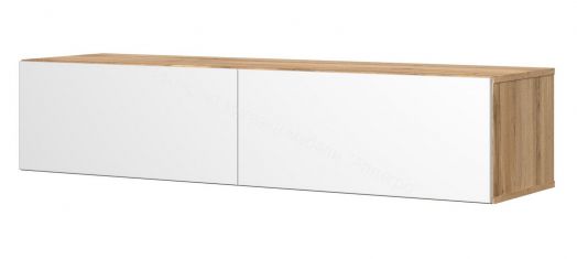 Тумба ТВ 140 SOMERO Дуб Вотан/Белый