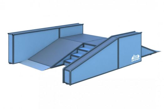 Элемент для скейт площадки Fly Over