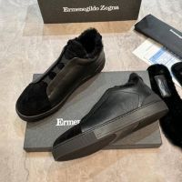 Высокие зимние кеды Zegna