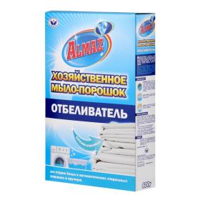 Отбеливатель "Алмаз", хозяйственное мыло-порошок, для тканей, 600 г