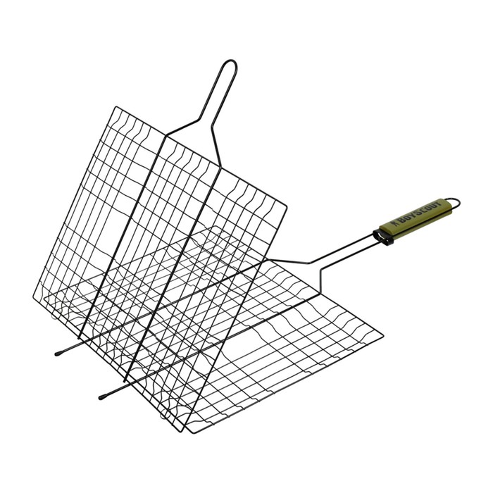 Решётка-гриль Boyscout, с антипригарным покрытием, 62(+5)x40x30x2.5 cм