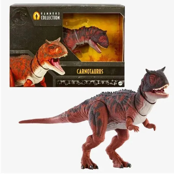 Фигурка динозавр Mattel Jurassic Park World Hammond Collection Carnotaurus Корнотавр-HTK44