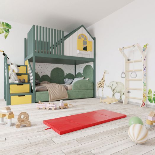 Коврик для фитнеса  Fitness (зеленый)