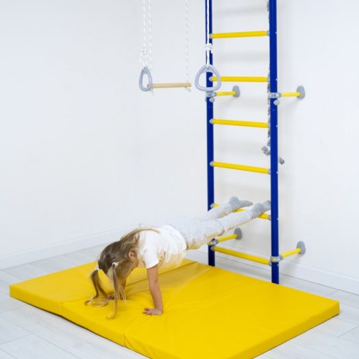 Мат (мягкий щит)  1000*1500*60, в 3 сложения (зеленый/желтый)