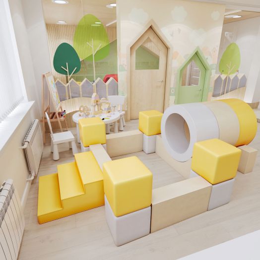 Мягкий игровой комплекс  «Царь-Пушка»