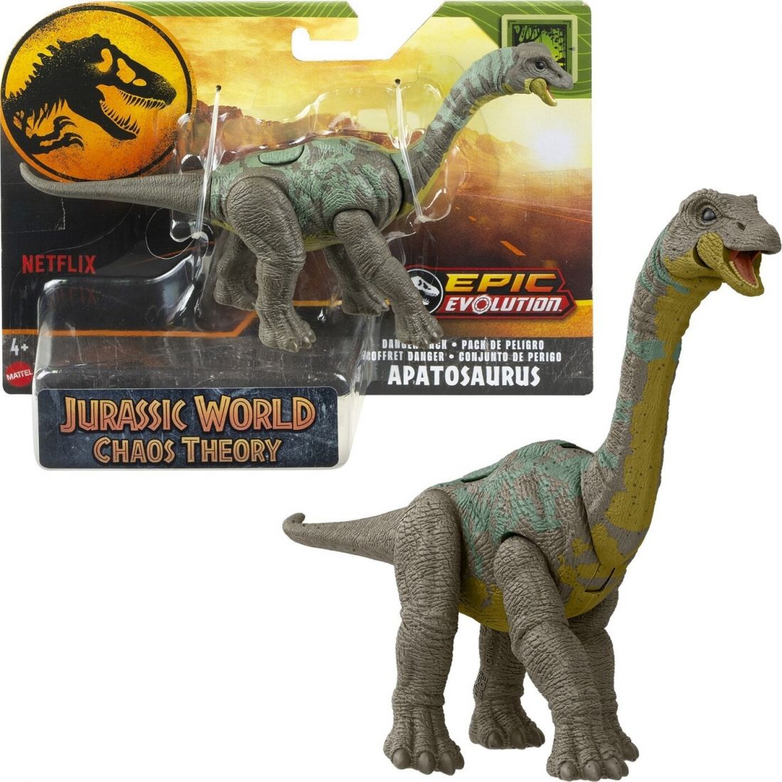 Фигурка динозавра Mattel Jurassic World Апатозавр HLN49 / HTK58