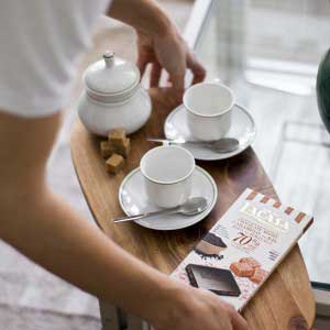 Темный шоколад Lacasa с карамелью и гималайской солью Lacasa 100 г - Испания