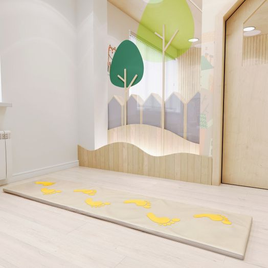 Коврик  «Босоножка» большой