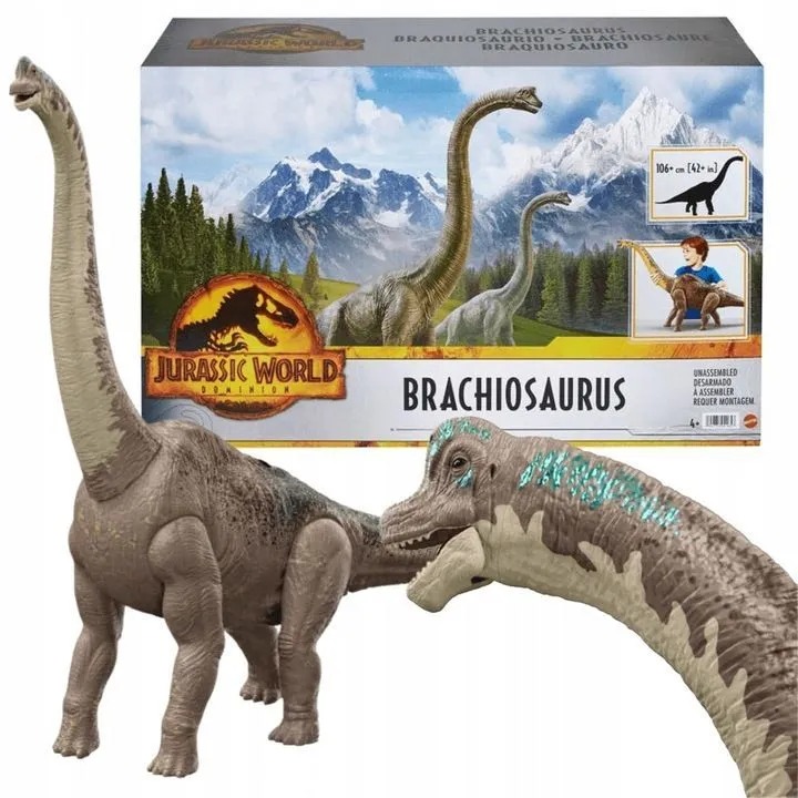 Фигурка динозавра Jurassic World Brachiosaurus HFK04 брахиозавра длиной 81см с подвижными суставами