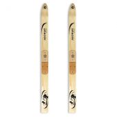 Лыжи "Лесные" 165*11 см дерево (с накладками) МАЯК