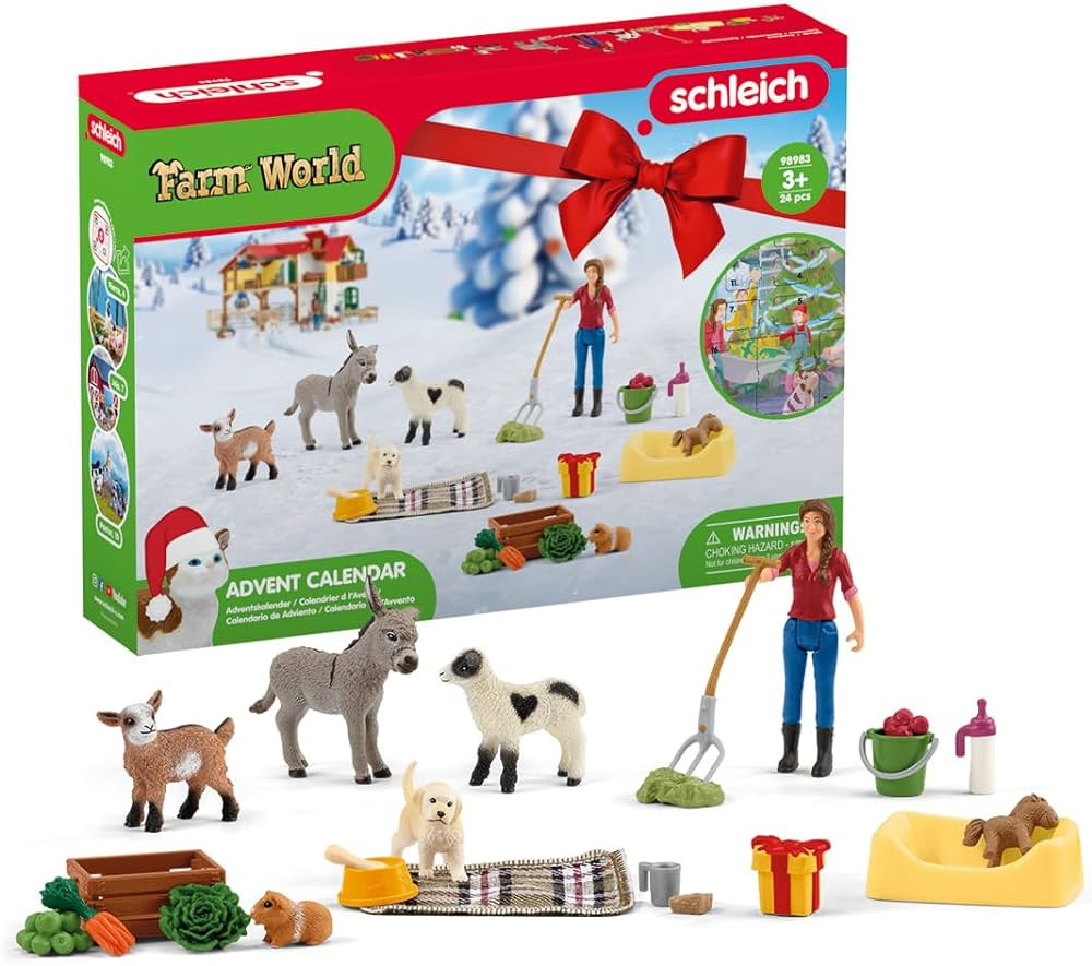 Адвент-календарь Schleich Farm World 2023 98643