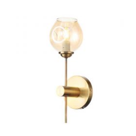 Светильник Настенный ST-Luce SL1500.201.01 Золотистый/Янтарный E14 1*40W / СТ Люче.