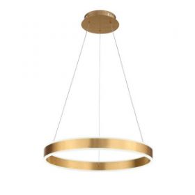 Люстра Подвесная ST-Luce SL944.203.01 Анодированный Золотой/Белый LED 1*40W 3000K-6000K / СТ Люче.