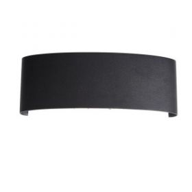 Светильник Уличный Настенный ST-Luce SL089.401.08 Черный Кварцевый LED 8*1W 4000K / СТ Люче.