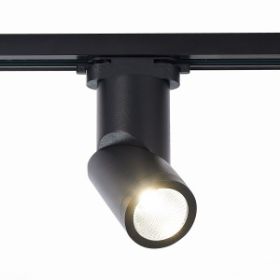 Светильник Трековый ST-Luce ST650.446.10 Черный LED 1*10W 4000K 800Lm Ra>90 38° IP20 D60xH190 165-265V / СТ Люче.