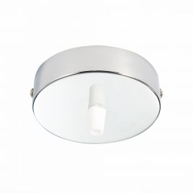 Крепление Потолочное на Одну Лампу (Круглое) ST-Luce SL001.103.01 Хром / СТ Люче.