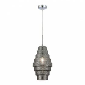 Подвес ST-Luce SL1001.103.01 Хром/Дымчатый E27 1*40W / СТ Люче.