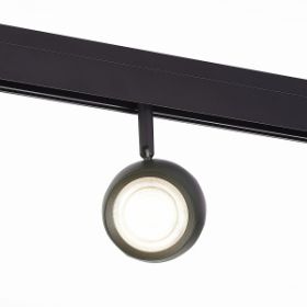 Светильник Магнитный Трековый ST-Luce ST355.436.10 Черный LED 1*10W 3000K 470Lm Ra>80 36° IP20 L120xW50xH176 48V / СТ Люче.