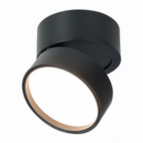 Светильник Потолочный Поворотный ST-Luce ST651.432.14 Черный LED 1*14W 3000K 1 100Lm Ra>90 120° IP20 D105xH88 170-240VV / СТ Люче.