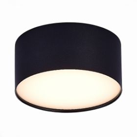 Светильник Потолочный ST-Luce ST606.432.12 Черный LED 1*12W 3000K 1 080Lm Ra>85 120° IP20 D120xH55 185-265V / СТ Люче.