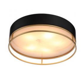 Светильник Потолочный ST-Luce SL1127.432.05 Черный, Матовое Золото/Белый E27 5*40W / СТ Люче.