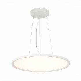 Светильник Подвесной ST-Luce ST602.543.56 Белый LED 1*56W 4000K 5 040Lm Ra>80 120 IP20 D600xH35 185-265V / СТ Люче.