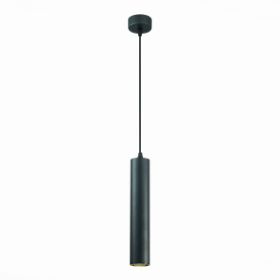 Светильник Подвесной ST-Luce ST151.403.01 Черный GU10 1*50W IP20 D54xH290 220V Без Ламп / СТ Люче.