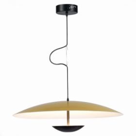 Светильник Подвесной ST-Luce SL6502.213.01 Золотистый,Черный/Золотистый LED 1*40W 3000K / СТ Люче.
