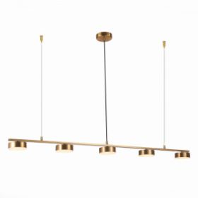 Светильник Подвесной ST-Luce SL6000.303.05 Латунь/Латунь LED 5*7W 3000K / СТ Люче.