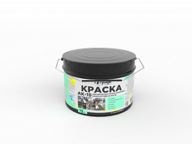 Краска для Бетонных Полов Грида АК-15 15кг Серая Износостойкая, Акриловая.