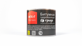 Мастика Битумная Гидроизоляционная Грида МГХ-Г 2кг в Качестве Обмазочной Гидроизоляции и для Приклеивания Гидроизоляционных Материалов.