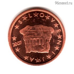 Словения 2 евроцента 2007