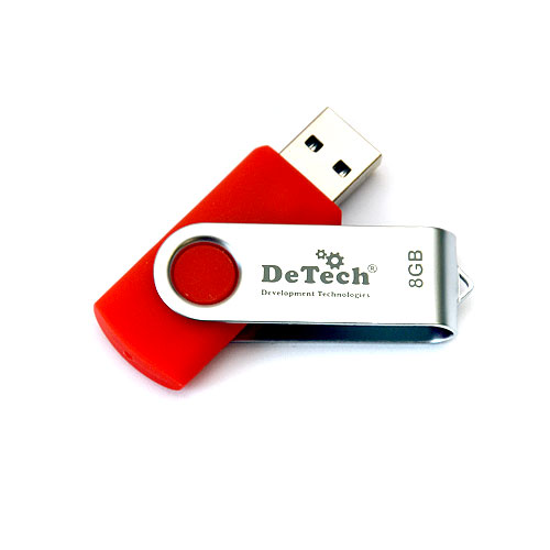 USB флешка Detech 2.0 8Гб