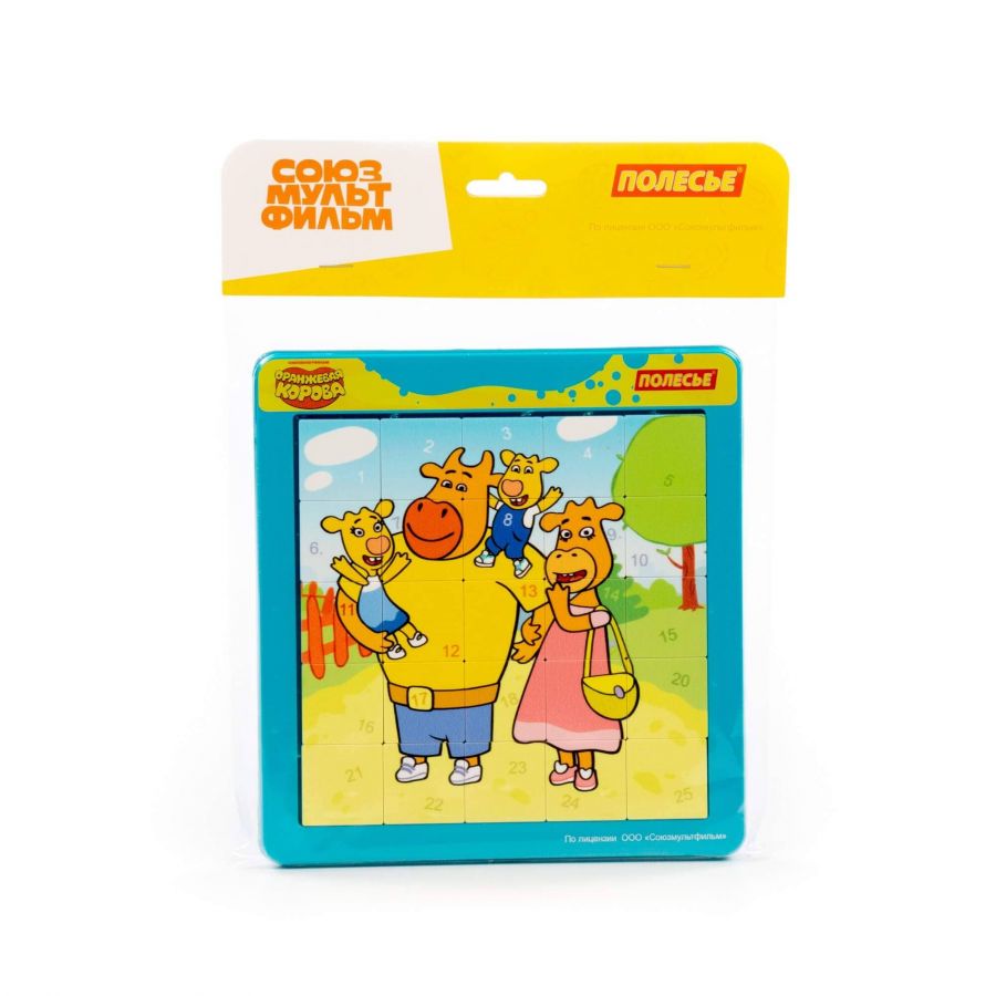 Набор игровой настольный "Оранжевая корова №2" (25 элементов) (в пакете)