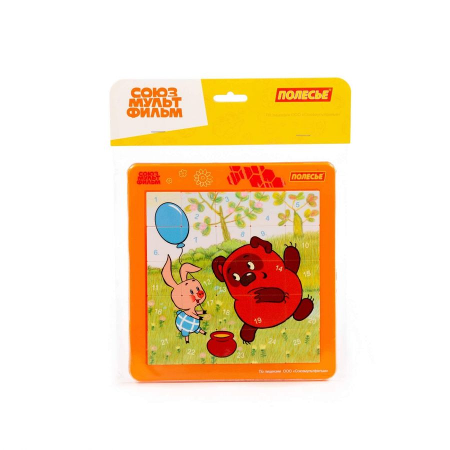 Набор игровой настольный "Винни-Пух №2" (25 элементов) (в пакете)