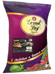 Корм Regular говяжий рубец Grand Dog для средних и крупных по размеру ВЕСОВОЙ 1кг