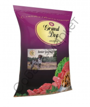 Корм Senior Gourmet индейка/ягненок Grand Dog для пожилых собак всех пород любых размеров 10 кг