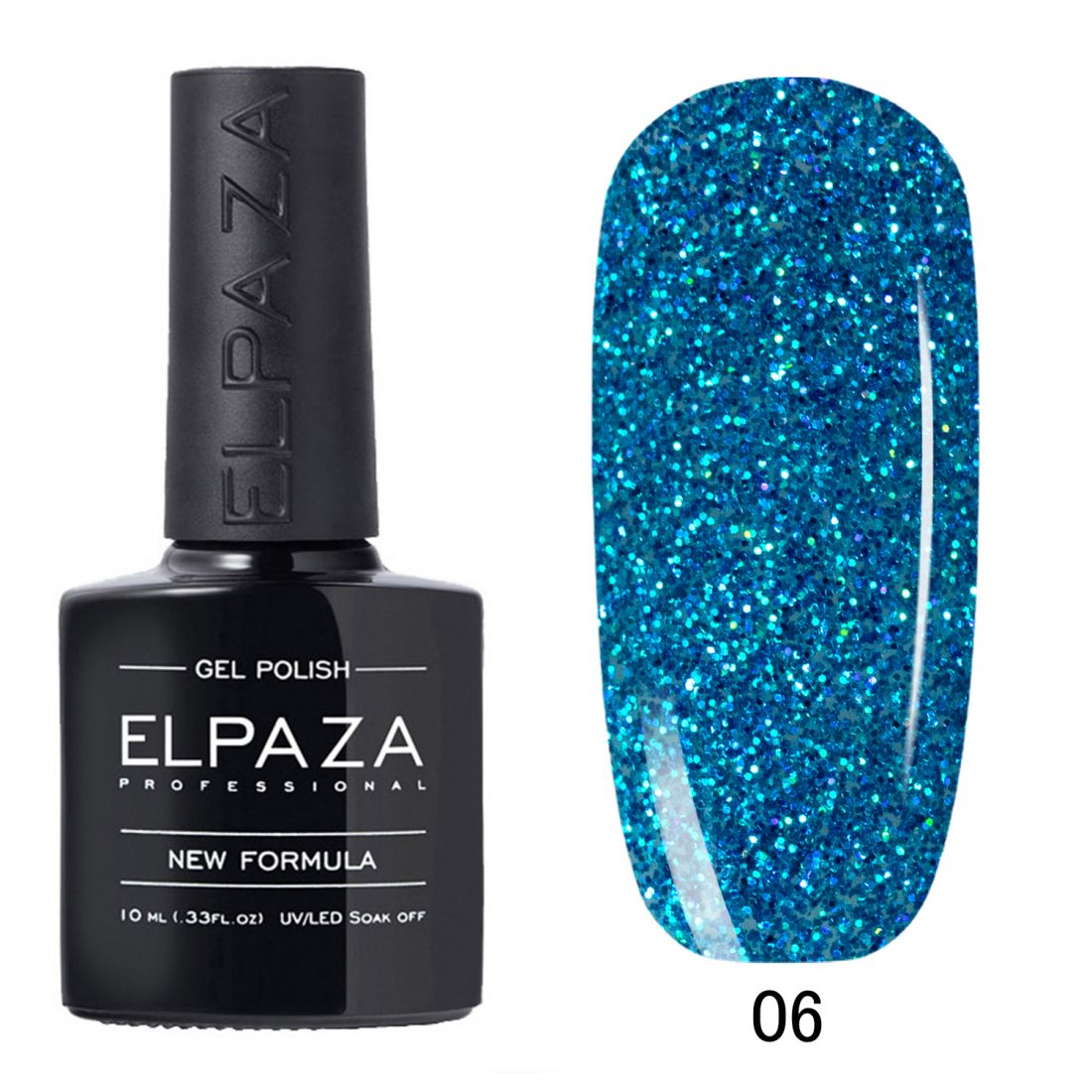 ELPAZA  гель-лак SPARKLE  №6   10 мл