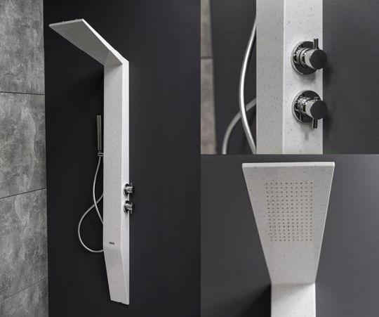 Душевая система панель Slim 2F (Слим 2Ф) схема 3 Душевая система панель Slim 2F (Слим 2Ф) схема 3