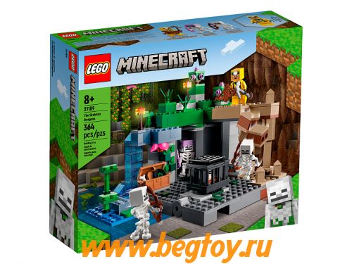 Конструктор LEGO Minecraft 21189 Подземелье скелета