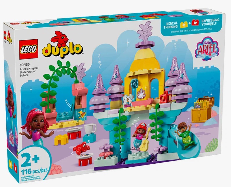 Конструктор LEGO DUPLO 10435 Конструктор Волшебный подводный замок Ариэль