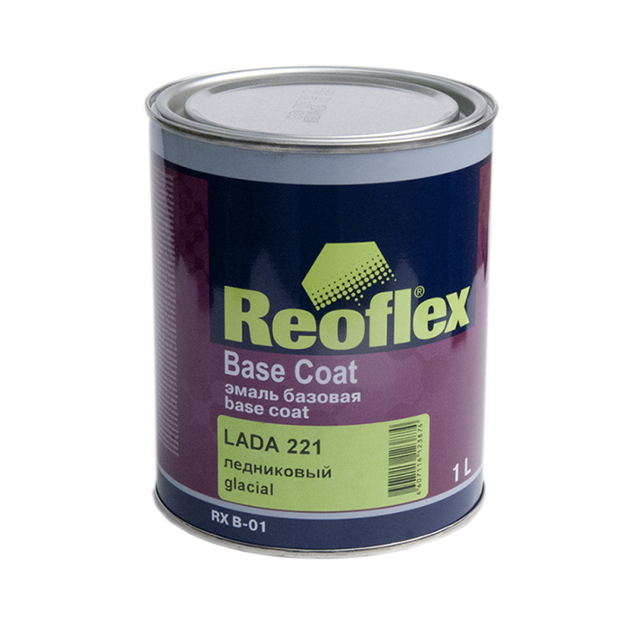 Reoflex Эмаль базовая Ледниковый 221, объем 1л.