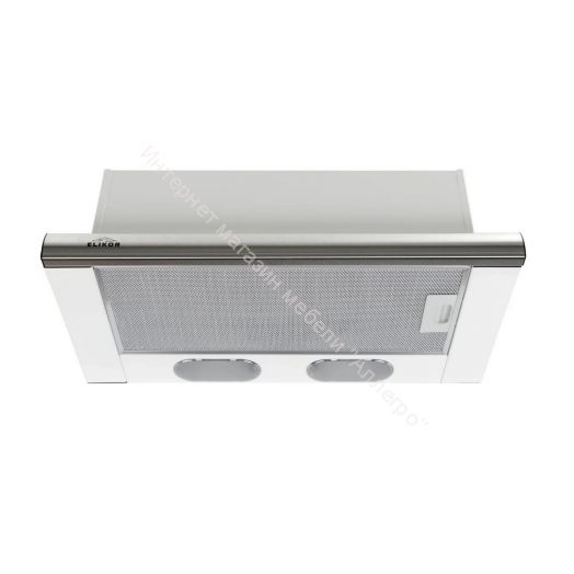Встраиваемая вытяжка Elikor Интегра 45П-400-B2Л белый/нержавеющая сталь