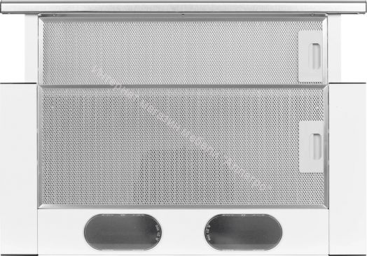 Встраиваемая вытяжка Elikor Интегра 45П-400-B2Л белый/нержавеющая сталь