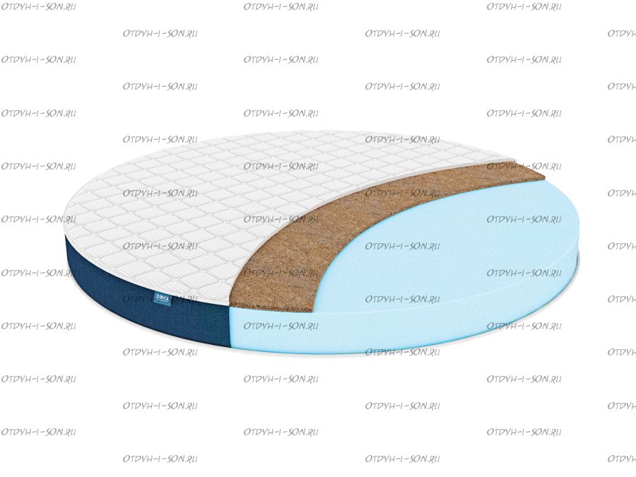 Матрас Димакс Раунд 15 Кокос