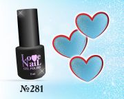 281 LoVe Nail гель лак класса премиум 5 мл.