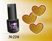 224 LoVe Nail гель лак класса премиум 5 мл.