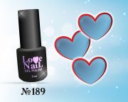 189 LoVe Nail гель лак класса премиум 5 мл.