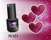 323 LoVe Nail гель лак класса премиум Diamond gloss 5 мл.