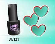 121 LoVe Nail гель лак класса премиум 5 мл.